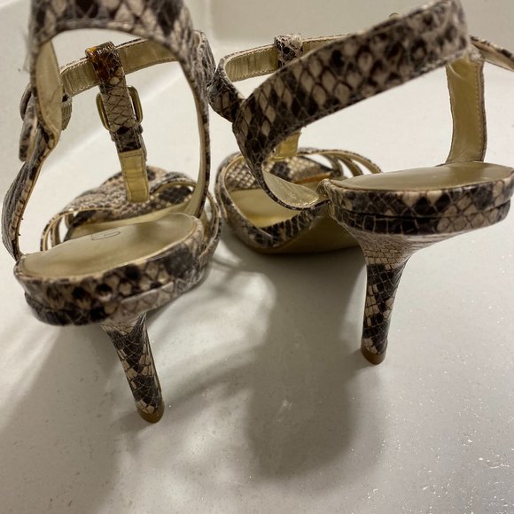 Guess Snake Print High Heel Shoes - Picture 7 of 9